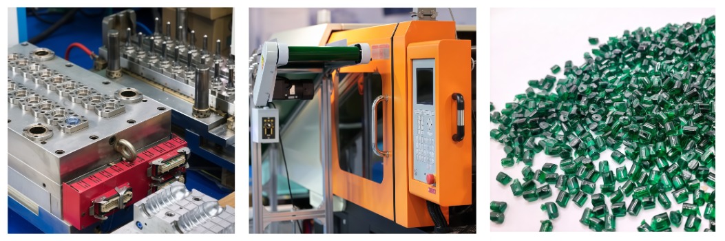 raw material to preform process